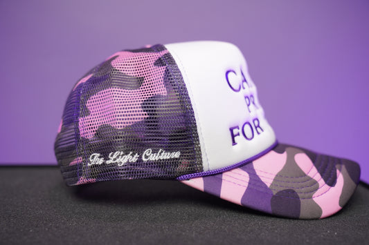 Can I Pray For You? Pink Camouflage Hat